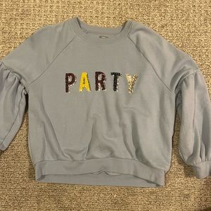 American Eagle/Aerie Puffed/sleeve Sweatshirt